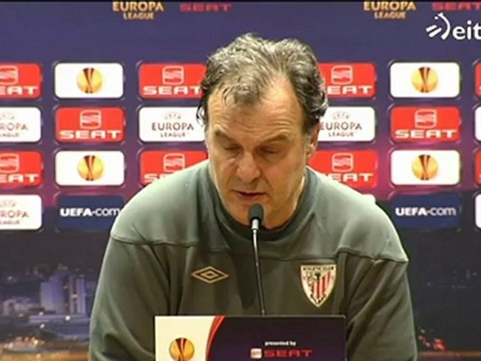 Europa League 2012: Bielsa "el público ha redondeado el espectáculo"