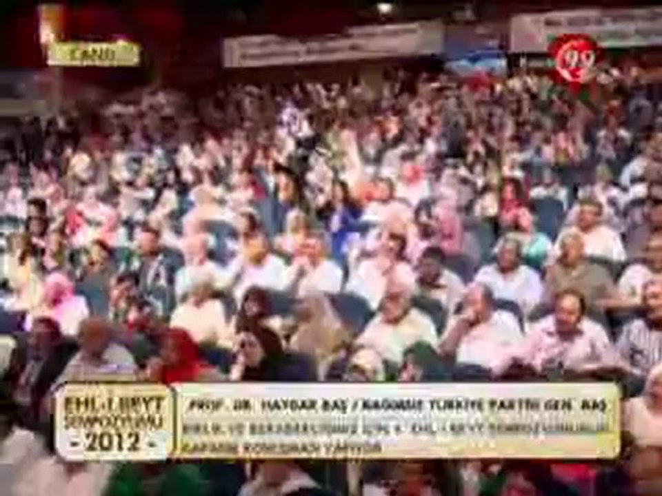 4. EHL-İ BEYT SEMPOZYUMU NEVŞEHİR HACI BEKTAŞ VELİ DERGAHI 23-06-2012_0013