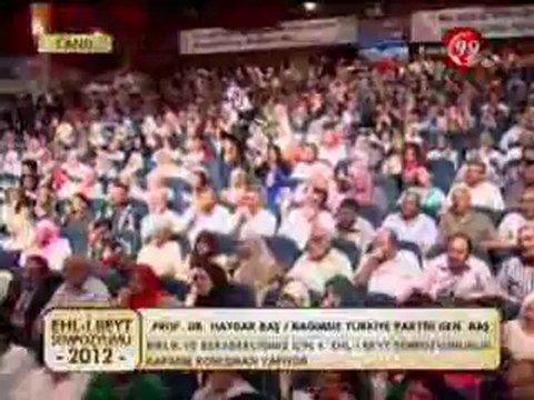 4. EHL-İ BEYT SEMPOZYUMU NEVŞEHİR HACI BEKTAŞ VELİ DERGAHI 23-06-2012_0013