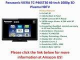 NEW Panasonic VIERA TC-P46ST30 46-Inch 1080p 3D Plasma HDTV