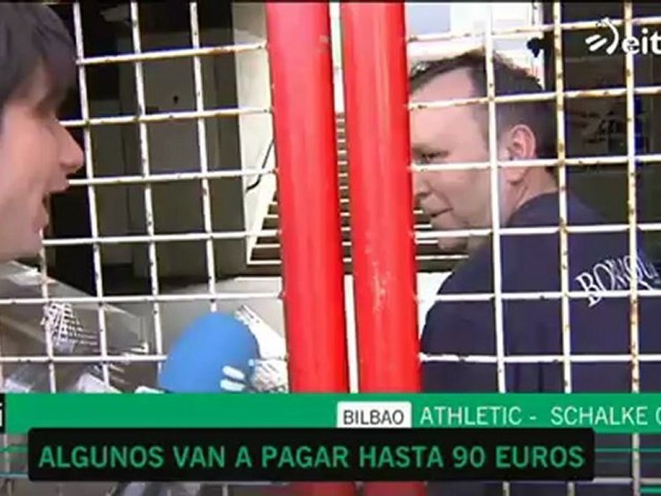 Europa League 2012:Colas en San Mamés