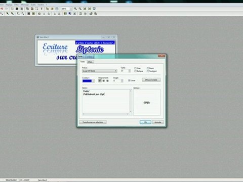 Tutoriel Typographies sur Photofiltre