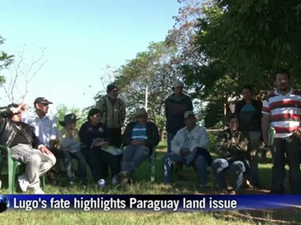 Lugo's fate highlights Paraguay land issue
