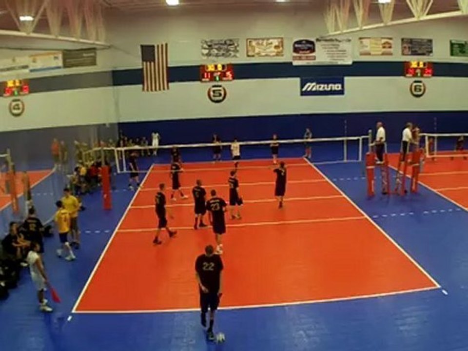 Ultimate 17 Blue Match 1 vs NVC 17 Black Game 2 Ultimate Boys Volleyball Club At Great Lakes Center Pre-National Tournament 06-16-2012