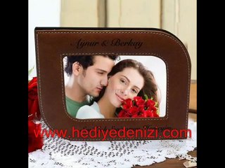Deri Fotoğraf Çerçevesi