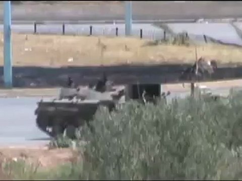 Syria فري برس حماه المحتلة انتشار الشبيحة في دوار الفيلات 24 6 2012 ج2 Hama