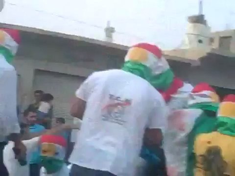 Syria فري برس الحسكه مظاهرة جل اغا الجوادية السبت 23 6 20123 ALhasaka