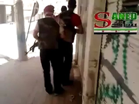 Syria فري برس ديرالزور ابطال الجيش الحر بدير الزور في الطريق لقتل الشبيحة كتيبة المهاجرين الى الله 22 6 2012 Deirezzor