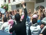 Syria فري برس  حماه المحتلة مدينة سلمية تشييع الشهيد ملهم رستم 23  06   2012 ج1 Hama