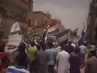 Syria فري برس قامشلوجامع ابراهيم الخليل حمعة 22 06 2012 ALhasaka