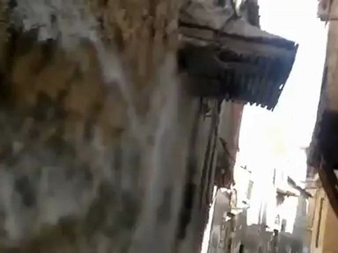 Syria فري برس دمشق محاصرة المتظاهرين في القويق حي الميدان 22 6 2012 Damascus