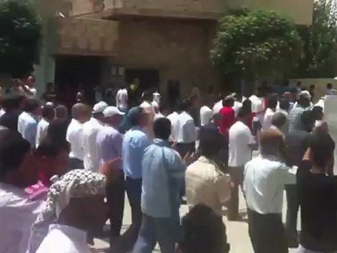 Syria فري برس الحسكه راس العين جمعة اذا كان الحكام متخادلين فاين الشعوب 22 6 2012 ج1 ALhasaka