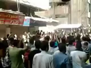 Syria فري برس دمشق الحجر الاسود مظاهرة 22 6 2012 ج4 Damascus