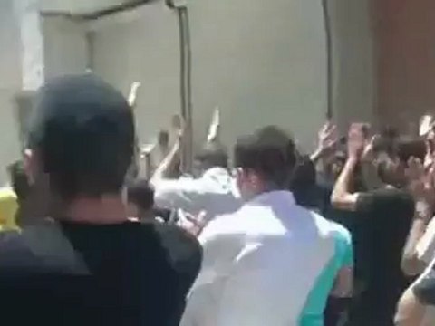 Syria فري برس دمشق الحجر الاسود مظاهرة 22 6 2012 ج3 Damascus