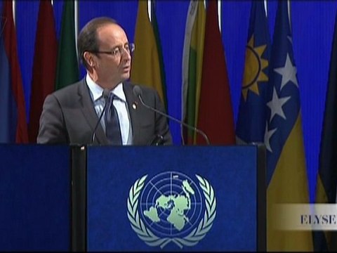 Discours du Président Hollande lors de la conférence Rio +20