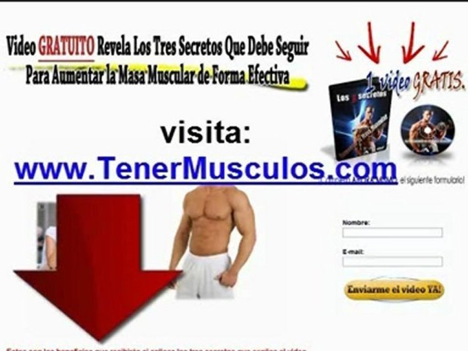 suplementos para aumentar masa muscular