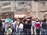 Syria فري برس  ريف دمشق مظاهرة يلدا رغم الحصار الأمني 22 6 2012 ج1 Damascus
