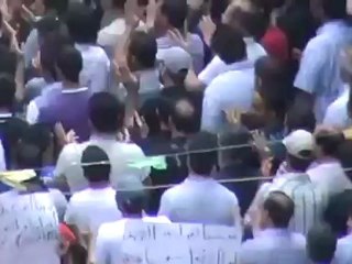 Syria فري برس  ريف دمشق قدسيا مظاهرة الجمعة اللي إسمها سطر كامل 22 6 2012 ج2 Damascus