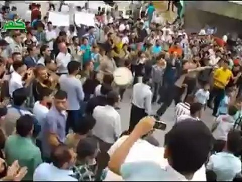 Syria فري برس ريف دمشق كفربطنا جمعة خذلنا الحكام فأين الشعوب؟ 2012 6 22 Damascus