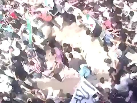 Syria فري برس ريف دمشق عربين جمعة إذا كان الحكام متخاذلين فأين الشعوب 22 6 2012 ج4 Damascus