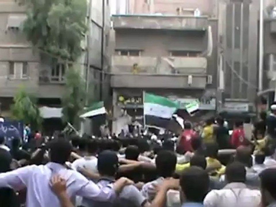 Syria فري برس  ريف دمشق التل  مظاهرة ودعاء الأحرار دقة عالية 22 6 2012 ج2 Damascus