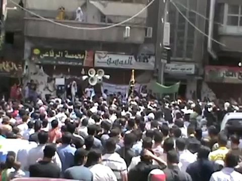 Syria فري برس ريف دمشق التل مظاهرة ودعاء الأحرار دقة عالية 22 6 2012 ج1 Damascus