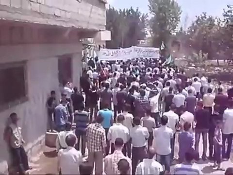 Syria فري برس ريف دمشق جسرين جمعة إذا كان الحكام متخاذلون فأين الشعوب 22 6 2012 ج2 Damascus