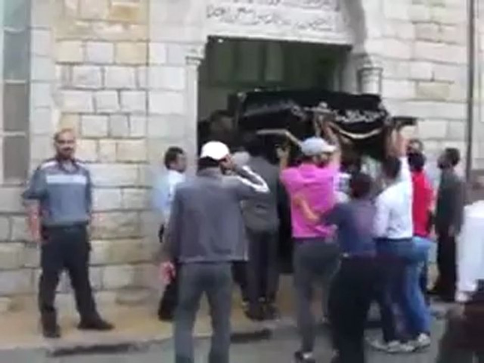 Syria فري برس ريف دمشق  تشييع الشهيد الطفل عبد الرحمن كنعان الزبداني 22 6 2012 ج5 Damascus