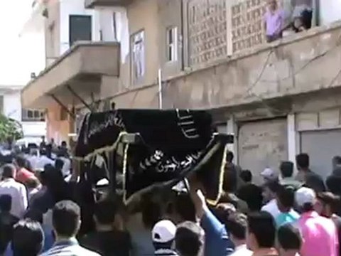 Syria فري برس ريف دمشق تشييع الشهيد الطفل عبد الرحمن كنعان الزبداني 22 6 2012 ج1 Damascus