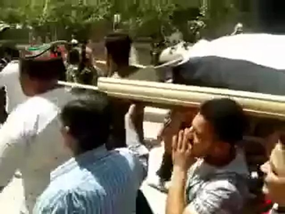 Syria فري برس  دير الزور  تشييع الشهيد ابراهيم الحيجي دير الزور 22 6 2012 ج1 Deirezzor