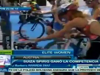 Chilena Bárbara Rivero, cuarta en Mundial de Triatlón