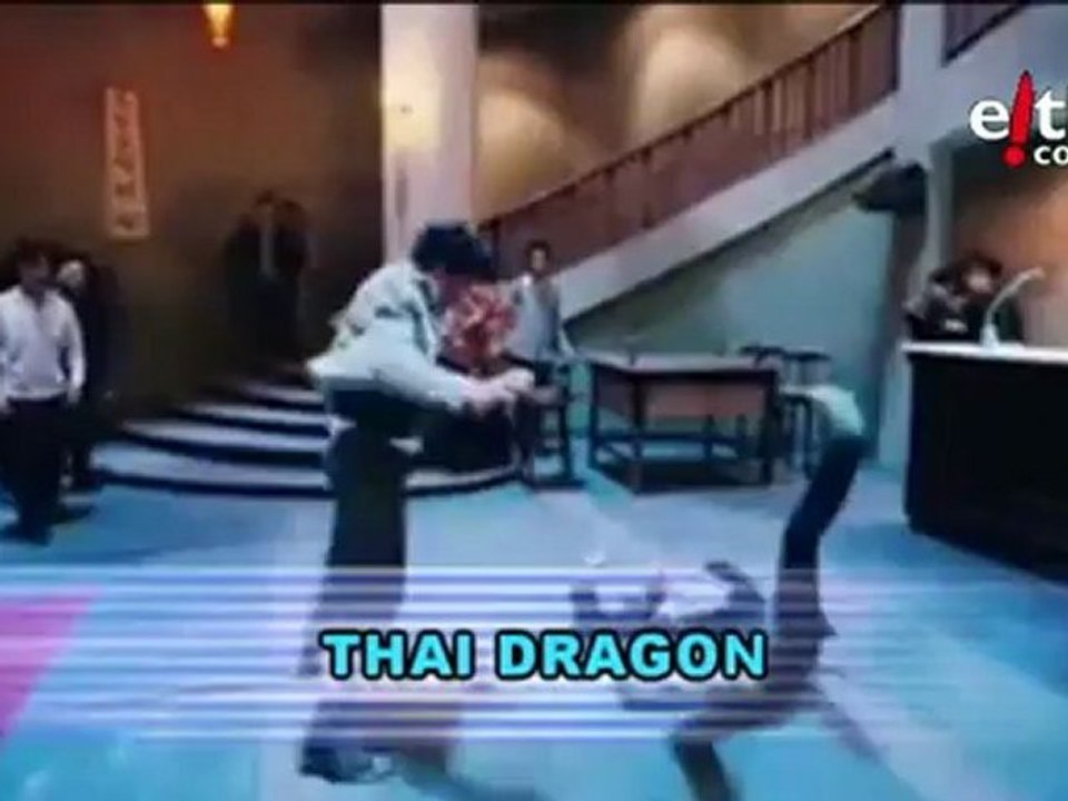 Peligro, se rueda: Escenas de lucha