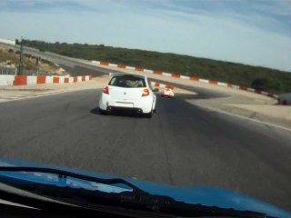 session de 10h  circuit  de ledenon en clio cup 2 ( 24 juin 2012)