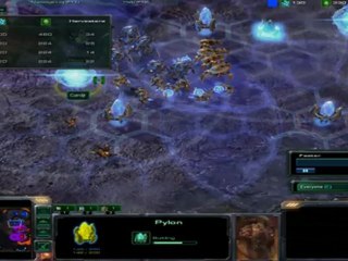 Stalin's Starcraft II Battle Report #22  (2 vs 2 Scorched Haven)