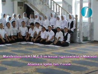 Manifestimi i Hatmes - Xhamia e Vjeter - FORINE