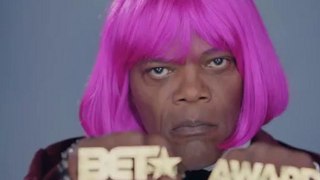 Samuel Lee Jackson spoofs Nicki Minaj 'Beez in the Trap'