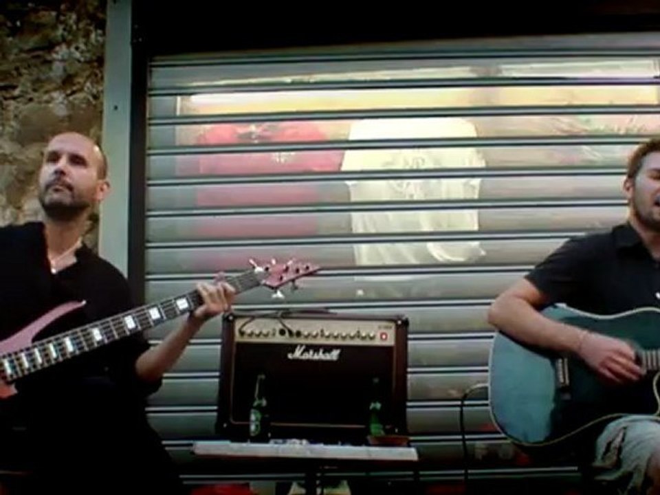 Fête de la musique à propriano en Corse dans le Valinco in my place de Coldplay interprété par le sergent