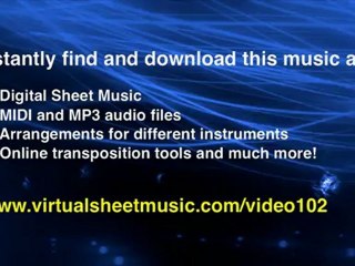 John Stafford Smith's The Star Spangled Banner, voice and piano sheet music - Video Score