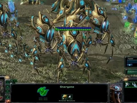 Stalin's Starcraft II Battle Report #33 (2/2) (2 vs 2 Arid Wastes Viewer Replay)