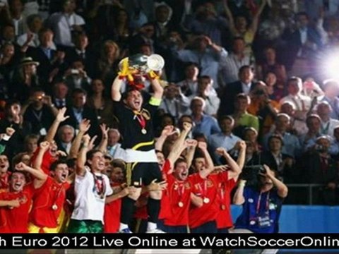 watch euro 2012 France vs Spain soccer uefa streaming online