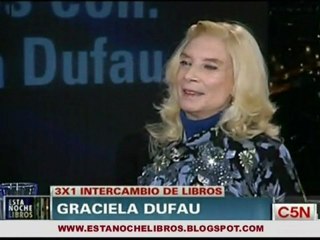Intercambio de Libros con Graciela Dufau