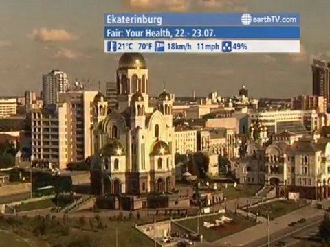 Ekaterinburg - Russia, Amsterdam - Netherlands, Barcelona - Spain, Venice - Italy, Engelberg - Titlis - Switzerland, Kyiv - Ukraine, Ascona - Ticino - Switzerland