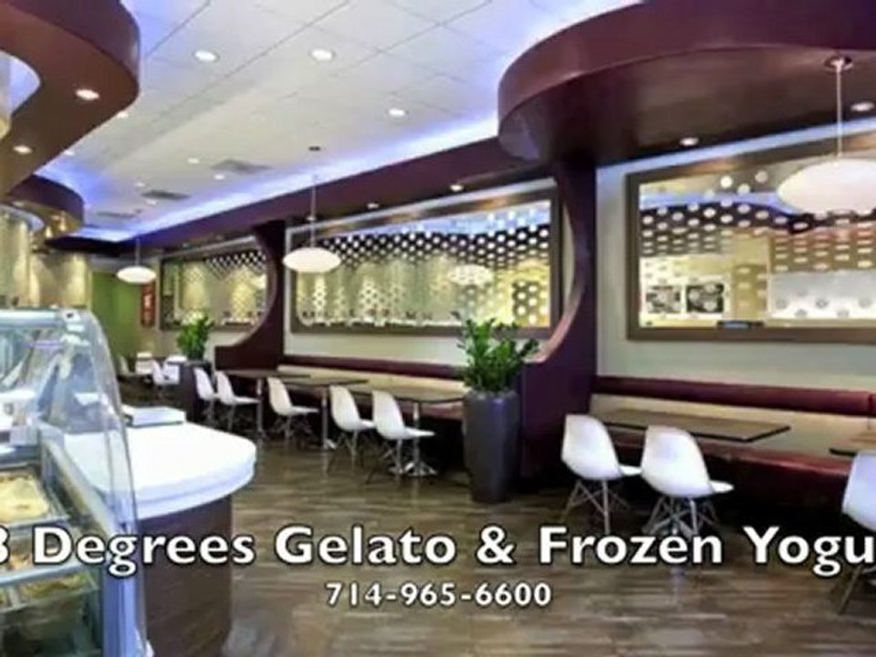 33 Degrees Huntington Beach CA 714-965-6600 Gelato and Frozen Yogurt
