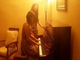 Muhtesem ses ve muhtesem muzik Jar Of Hearts piano cover (Turkish girls)