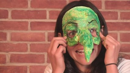 How To Make A Witch Mask