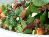 How To Make A Warm Spinach Salad