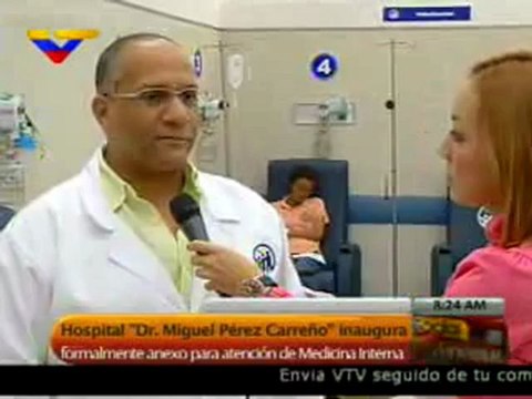 (VÍDEO) Hospital Dr. Miguel Pérez Carreño inaugura anexo para atención de medicina interna