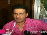 Manoj Bajpai Visit' Gaiety-Galaxy Cinema In Bandra For Movie 