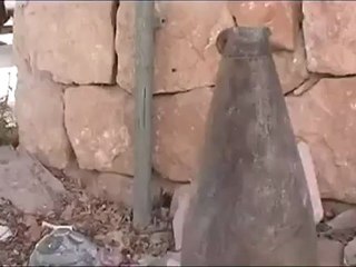 Syria فري برس حلب عندان قذيفة مدفعية لم تنفجر 25 6 2012 Aleppo