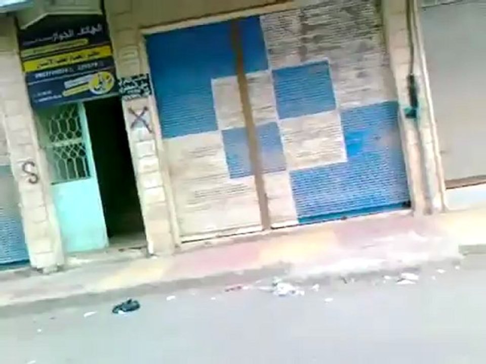 Syria فري برس درعا المحطة إضراب عــام 20 6 2012 ج3 Daraa
